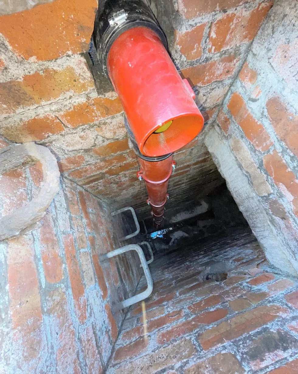 Drainage installation photo